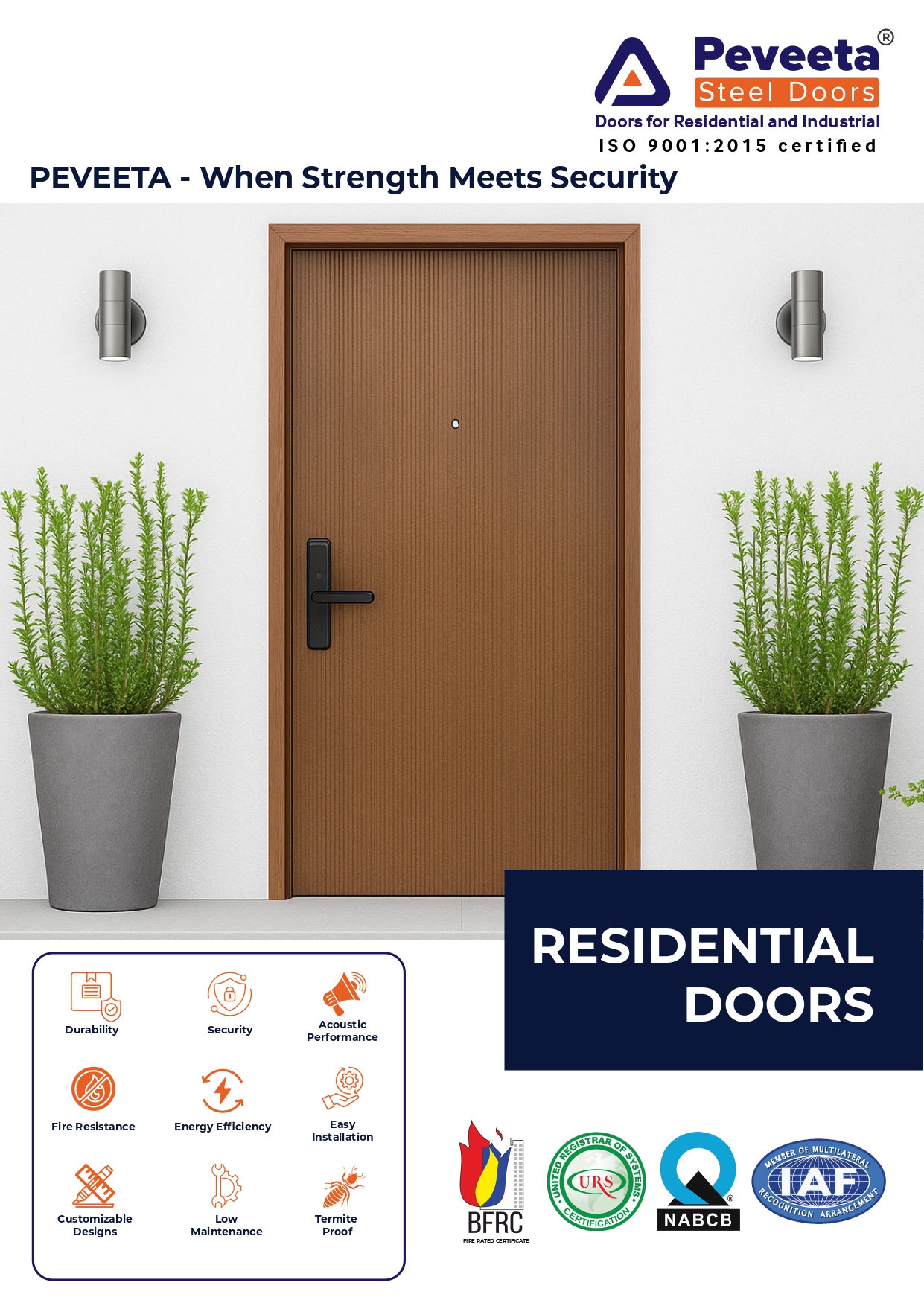 Residential Door Flyer